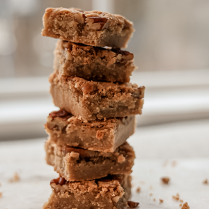 pecan blondies, golden buttery, best blondies in the world
