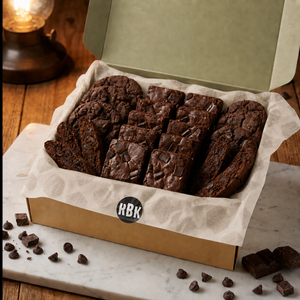 Ruth's chocolate gift box with assorted handcrafted treats