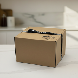 Closed Ruth’s Brownie Kitchen large gourmet gift box
