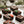 Christmas Extra Fudgy Brownies with festive chocolate drizzles, wreaths and holiday sprinkles